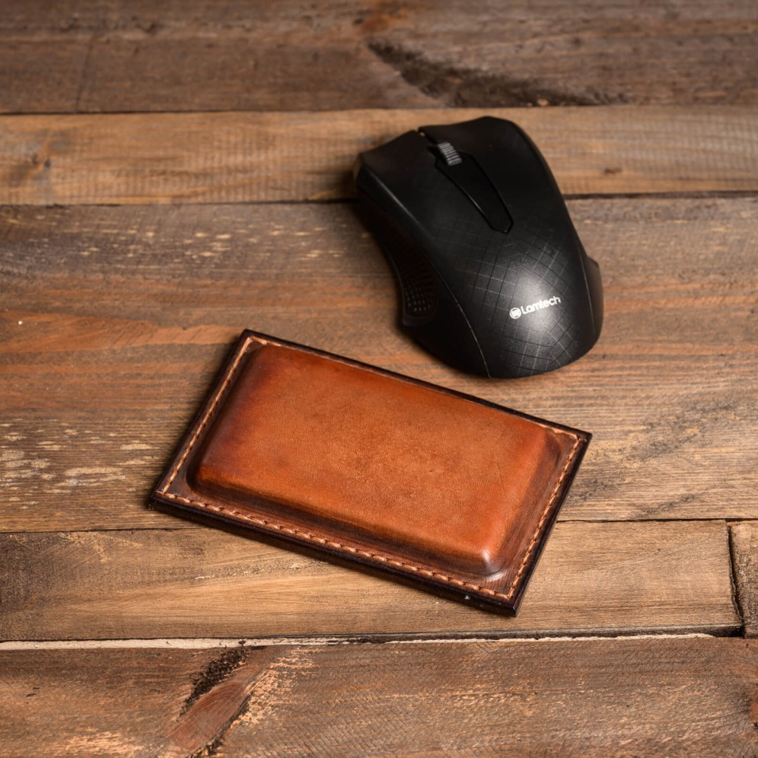 ErgoHide στήριγμα καρπού για ποντίκι ταμπά με μπέζ κλωστή - OUSI