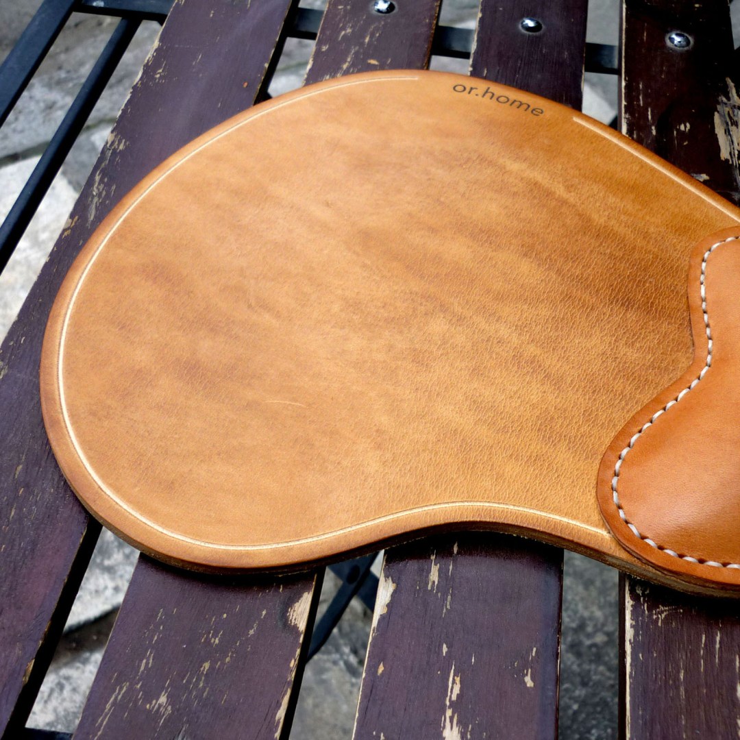 Χειροποίητο mousepad από φυσικό δέρμα πάχους 3,5–4 χιλιοστών