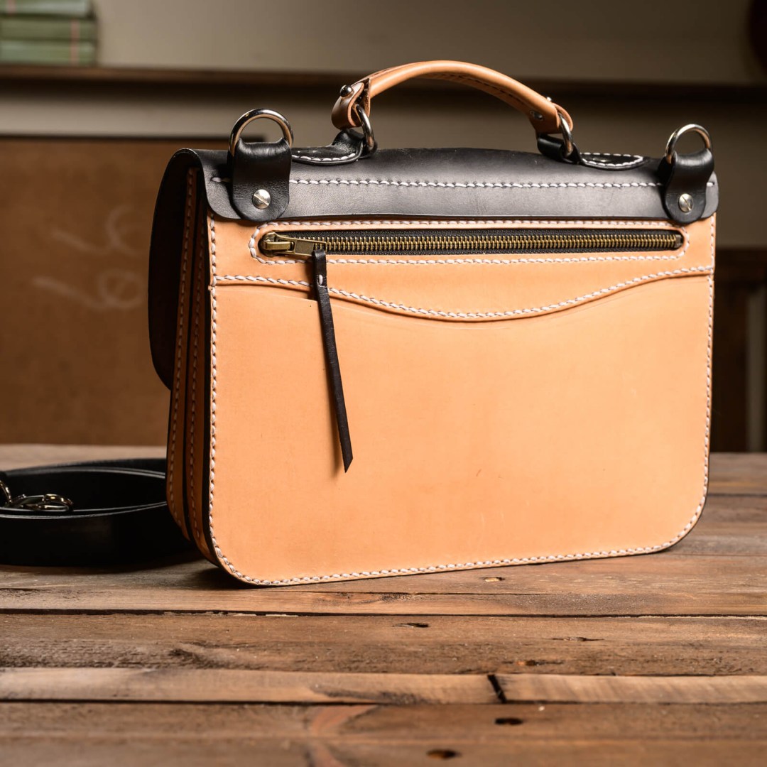 Messenger Bag - Vintage Χειροποίητη Δερμάτινη Τσάντα Χειρός / Ώμου