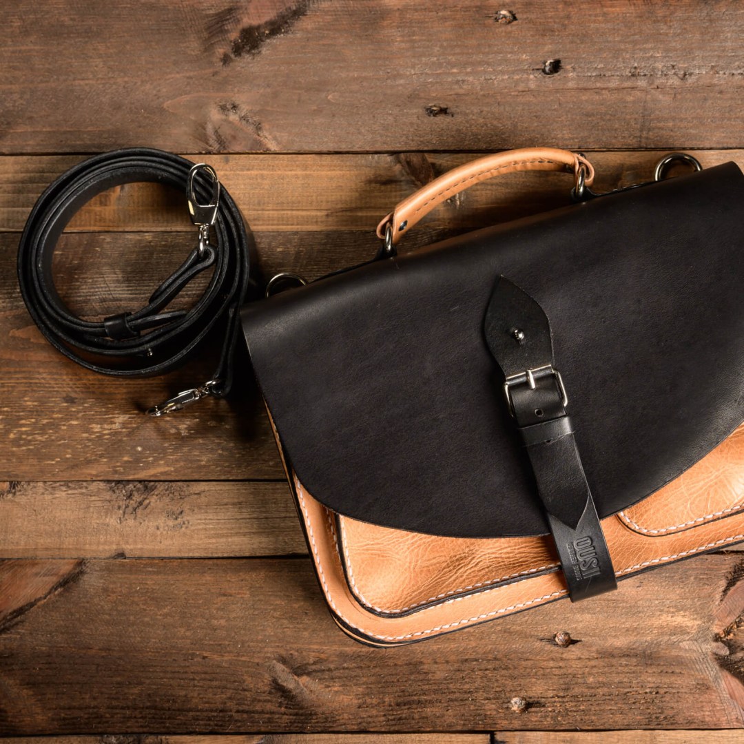 Messenger Bag - Vintage Χειροποίητη Δερμάτινη Τσάντα Χειρός / Ώμου